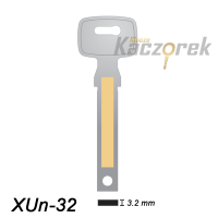 X-Key 011 - klucz surowy - XUn-32